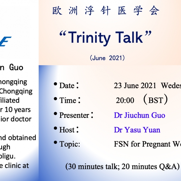 Trinity Talk (June 2021)